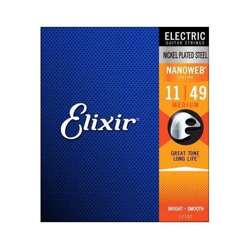 Elixir 12102 gitárhúr  11-49