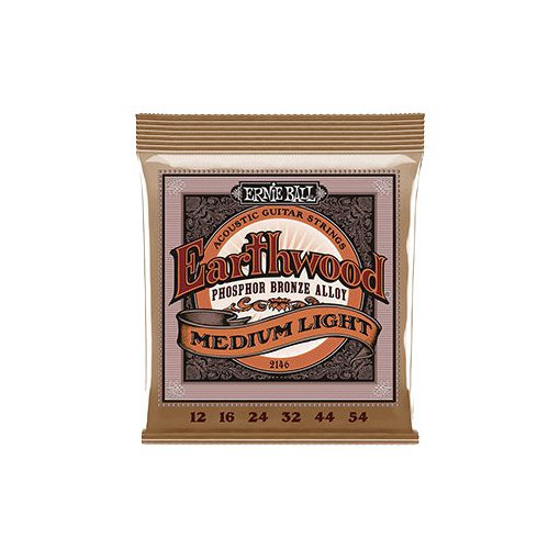 Ernie Ball 2146 Earthwood Acoustic 12-54