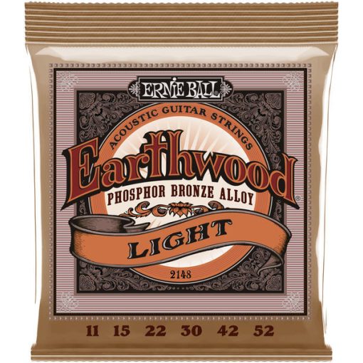 Ernie Ball 2148 Earthwood Acoustic 11-52