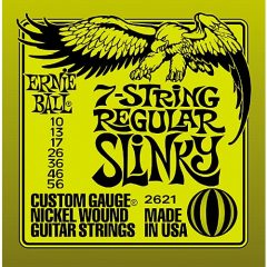 Ernie Ball 2621 7 húros gitár húr 10-56