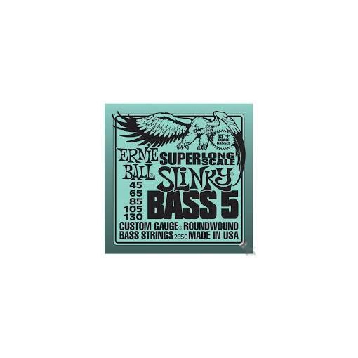 Ernie Ball 2850 5 húros basszusgitár húrkészlet 45 130