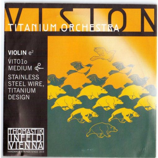 Thomastik Vision Titanium Orchestra E hegedűhúr króm