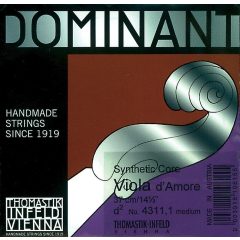 Thomastik-Infeld Viola d'amore húrok Dominant D'