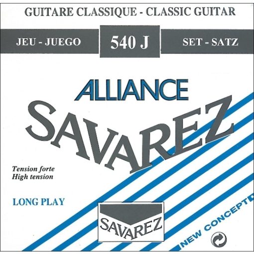 Savarez klasszikus gitár húrok Concert Alliance 540 Set high