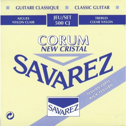 Savarez klasszikus gitár húrok Corum New Cristal készlet