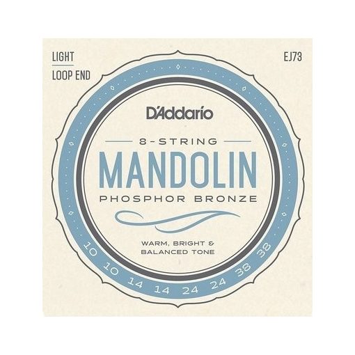 D'Addario EJ73 mandolin húr