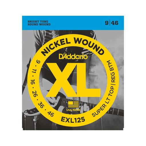 D'Addario EXL125 elektromos gtárhúr készlet 9-46