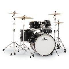 Gretsch  Piano Black  dobfelszerelés Renown Maple