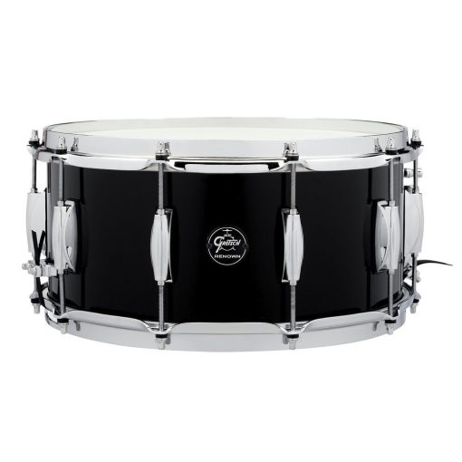 Gretsch  Piano Black  pergődob Renown Maple