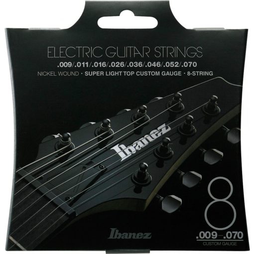 IBANEZ IEGS82 Elektromos gitár húr Nickel Wound 8-String