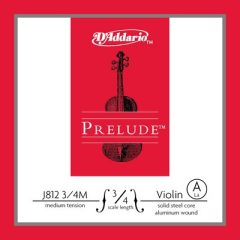 D'Addario Prelude 3/4 hegedű A húr J812