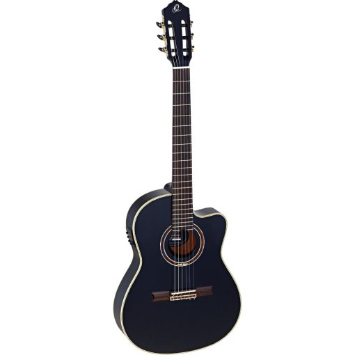 Ortega RCE138-T4BK Klasszikus gitár