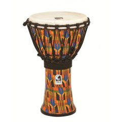 Toca  djembe Freestyle Rope Tuned  Kente Cloth