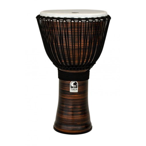 Toca  djembe Freestyle II Rope Tuned  Spun Copper with Bag